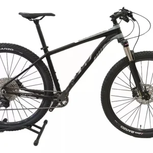 Bicicleta MTB GW Hawk Rin 29 1x12 Vel Negro Mate/Gris