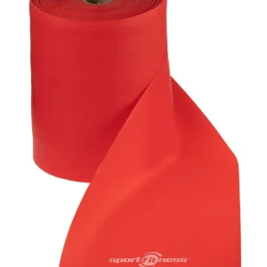 Rollo De Banda Elastica Plana (T. Media) Sportfitness Rojo