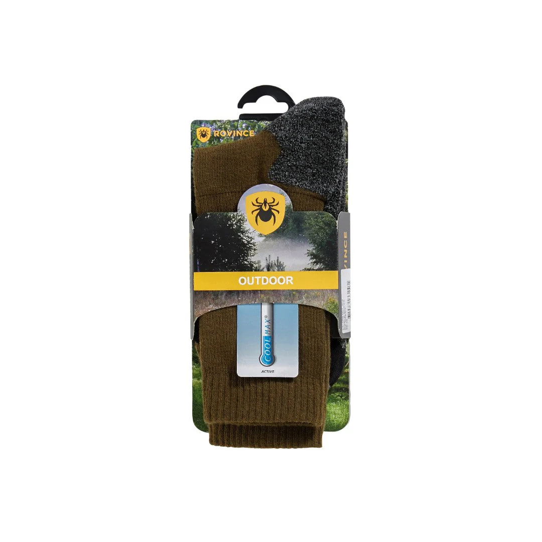 Calcetines Antinsectos Rovince Shield Verde - Imagen 4