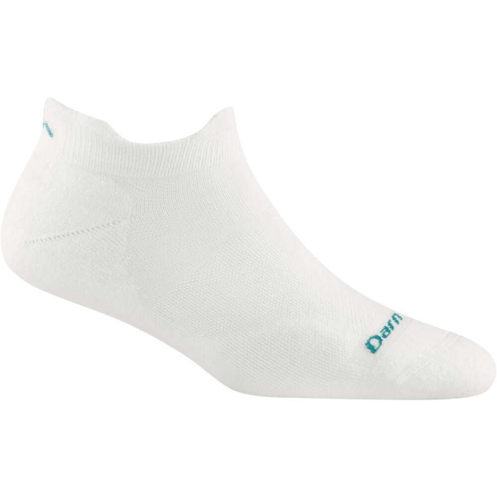 Calcetines invisibles con acolchado para correr de lana merina. Mod. Run 1047 White