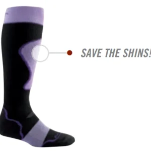 Calcetines de esquí/snow con acolchado. Mod. 1802 Black