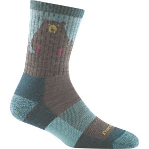 Calcetines de senderismo tobilleros altos. Mod. Bear Town 1970 Aqua