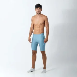 Pantaloneta Running Safetti Titán 2.0 Hombre Azul Polvo