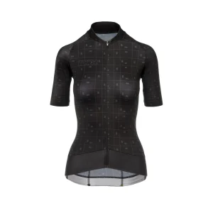 Jersey Ciclismo Bioracer Epic Bit Map Mujer Black