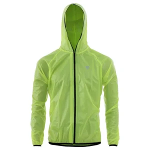 Chaqueta Ciclismo Hombre GW Rain Block Amarillo