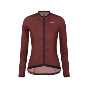 Chaqueta Cortavientos De Ciclismo Mujer Sails Terracotta