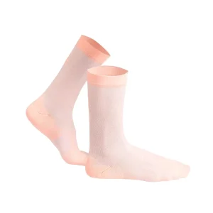 Medias De Ciclismo 7" Real Duo Peach 2.4