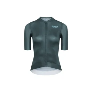 Jersey Ciclismo M/C Suarez Mujer Velocity Anthracite 2.3