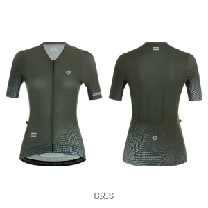 Jersey Ciclismo GW M/C MUJER DEER GRIS