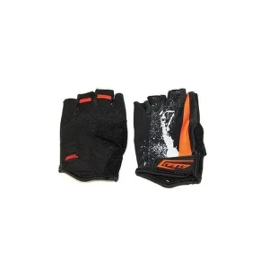 Guantes Ciclismo Cortos GW Imperious D-R05 Negro Naranja