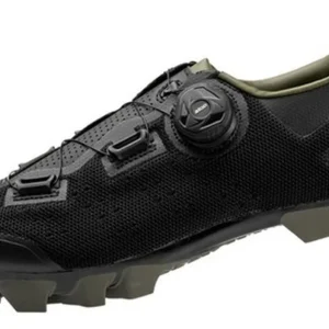 Zapatilla Ciclismo MTB GW X-Knit Negro/Verde