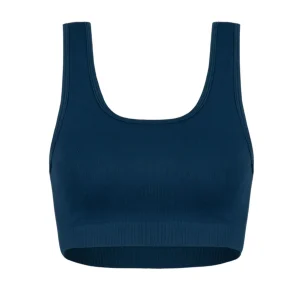 Top Sin Mangas Mujer Seamless Mind Sportfitness Índigo