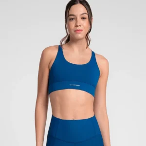 Top Sin Mangas Mujer Bonny Sportfitness Azul Oscuro