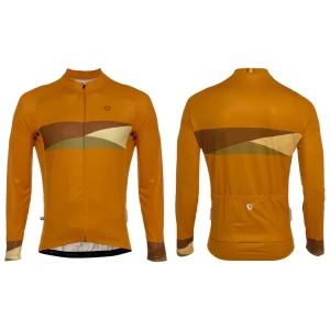 Jersey Ciclismo M/L Hombre GW Crosswalk Mostaza