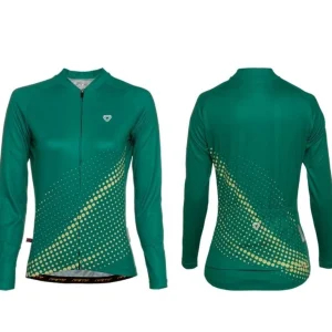 Jersey Ciclismo M/L Mujer GW Wave Verde