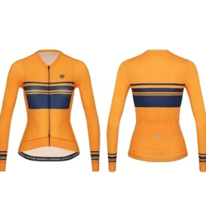 Jersey Ciclismo M/L Mujer GW 2 AND 1 Amarillo