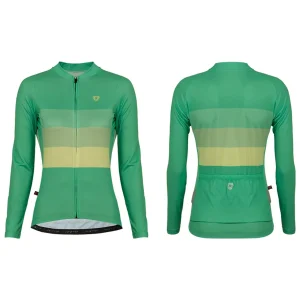 Jersey Ciclismo GW M/L Mujer Fade Verde