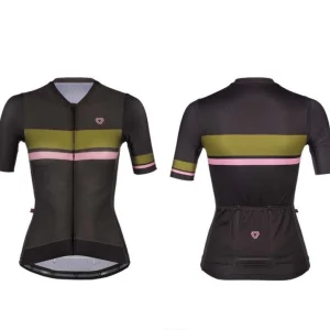 Jersey Ciclismo M/C Mujer GW Mistura Caoba
