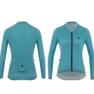 Jersey Ciclismo M/L Mujer GW Dig Azul Celeste