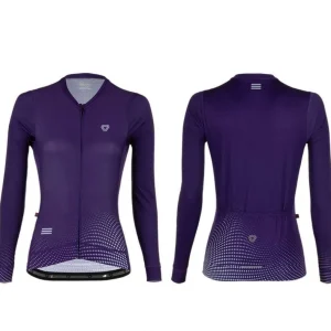 Jersey Ciclismo M/L Mujer GW Deer Morado