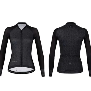 Jersey Ciclismo GW Owl M/L Mujer Negro