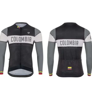 Jersey Ciclismo GW M/L HOMBRE COLOMBIA NEGRO/GRIS