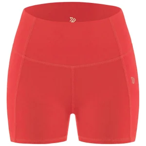 Short Corto Mujer Vibrant Sportfitness Rojo