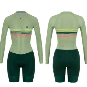 Enterizo Ciclismo GW M/L Mujer Sense Sea Verde