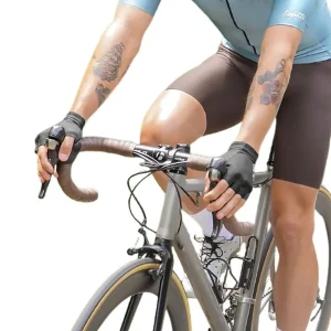 Guantes Ciclismo Cortos Safetti Eleganza Nero