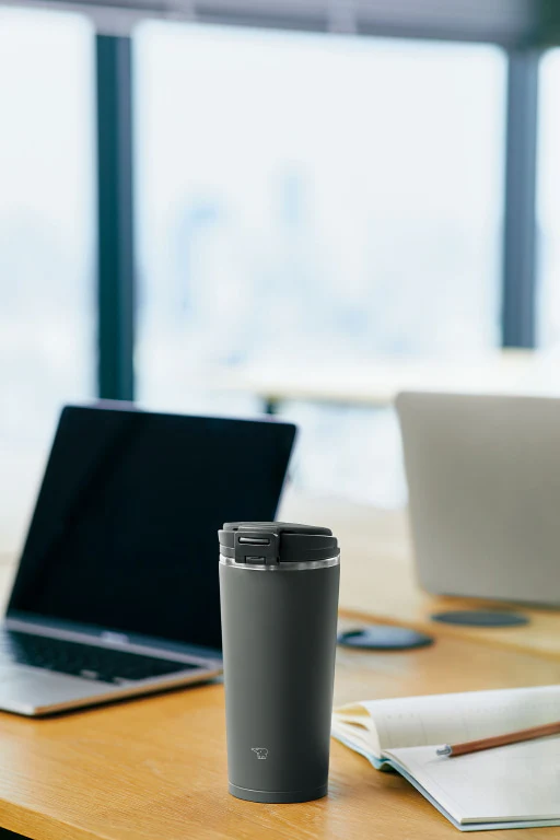 Vaso Aislado De Acero Inoxidable Zojirushi SX-KA40 Fores Gray - Imagen 9