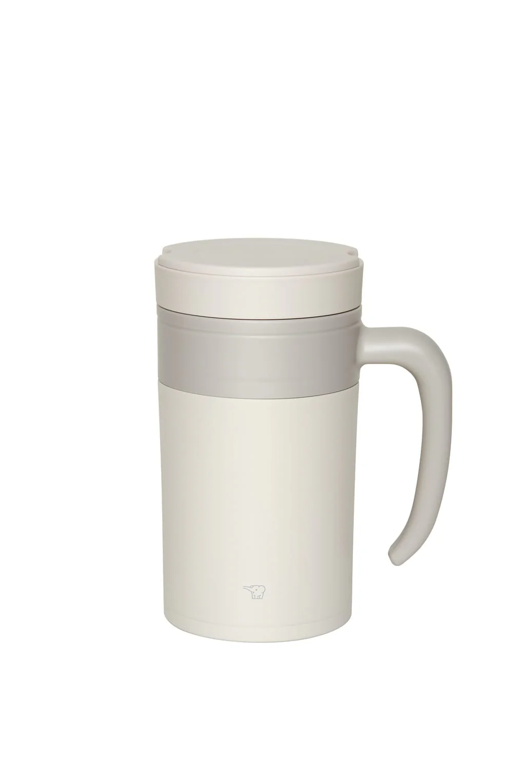 Taza Aislada De Acero Inoxidable Zojirushi SE-KAE48 Off White