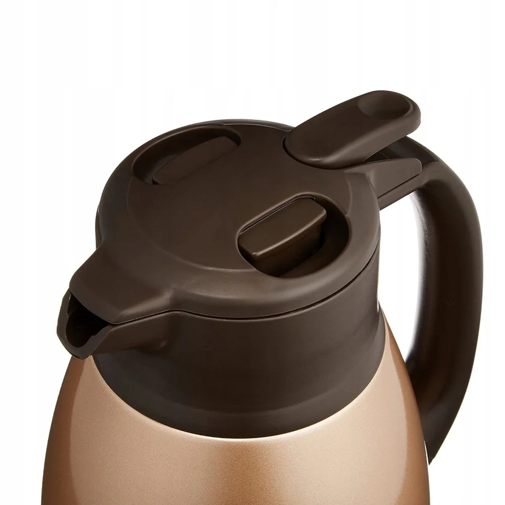 Jarra aislada en acero inoxidable "Handy Pots" Zojirushi SH-HC15 Mat Black - Imagen 4