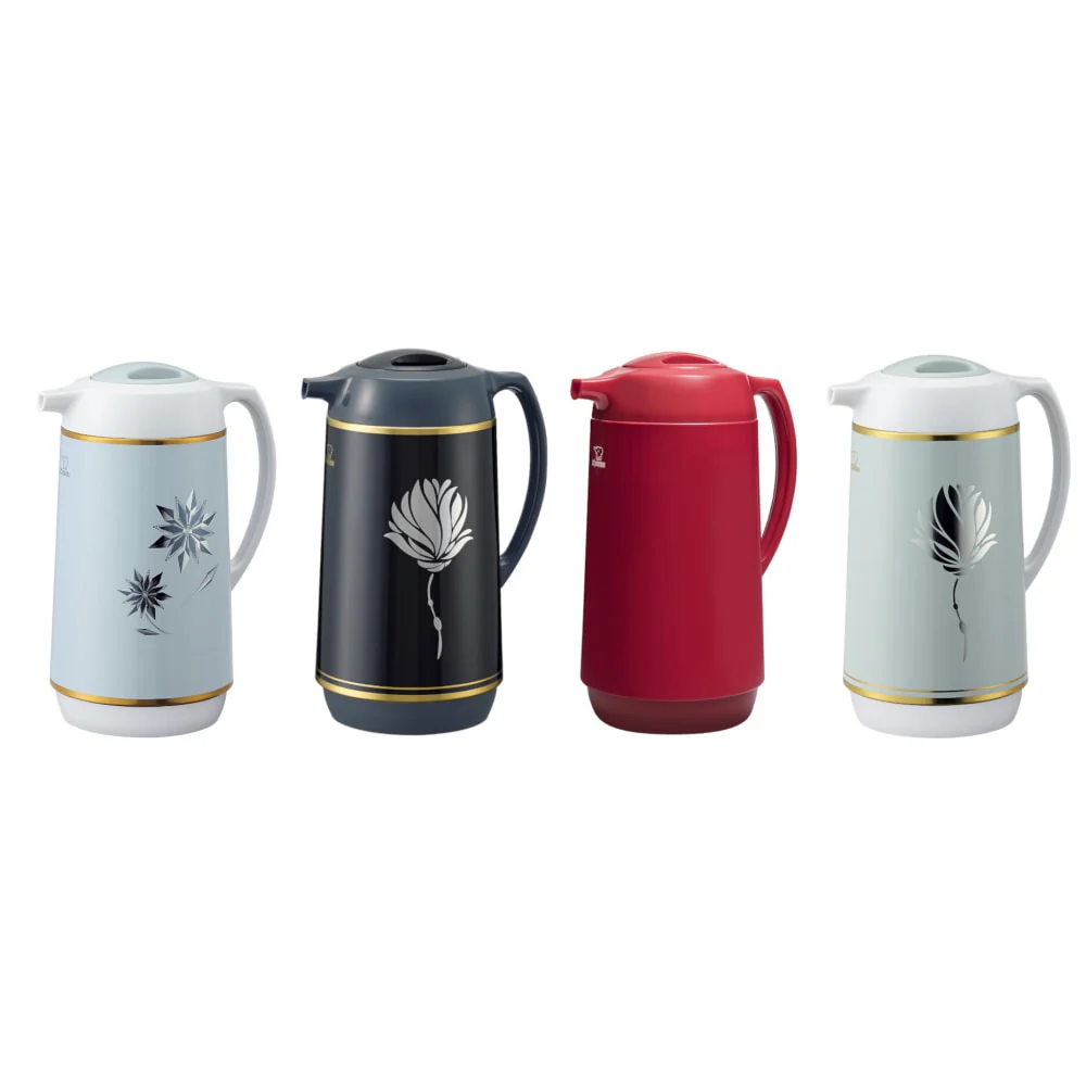 Jarra aislada de vidrio de borosilicato Zojirushi AHGB-10 Color Lily Cacao - Imagen 6