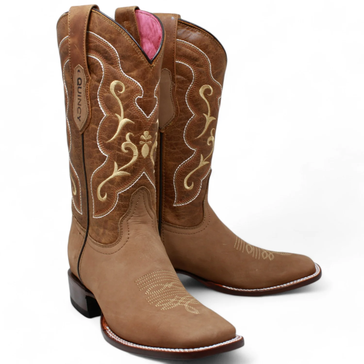 Botas de Cuero Grasso para Mujer en Horma Rodeo Q3226231 - Imagen 3