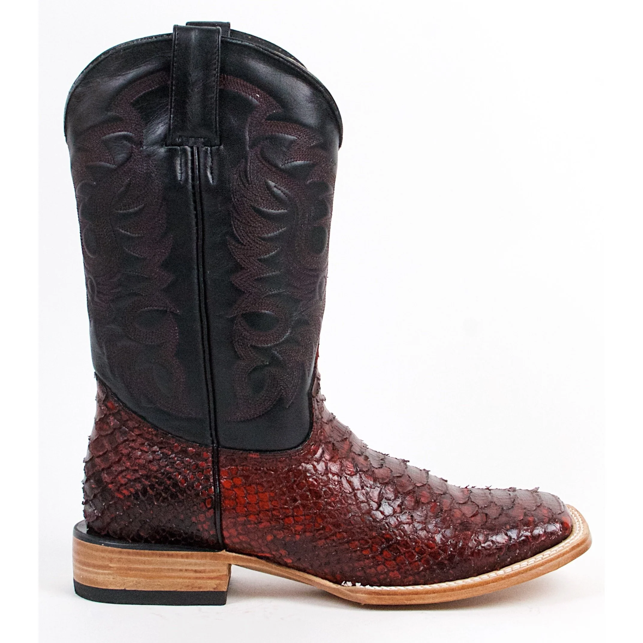 Botas de Piton Grabado Horma Rodeo Cuadrada Q8225718 - Imagen 2