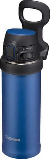 Botella Aislada De Acero Inoxidable Zojirushi SM-QAF48 Cobalt Blue