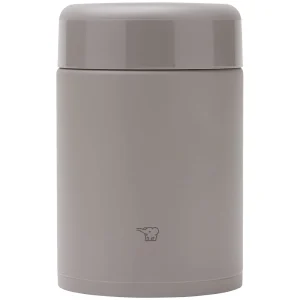 Tarros aislados de comida en acero inoxidable Zojirushi SW-KAH52 Color Medium Gray