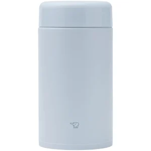 Tarros aislados de comida en acero inoxidable Zojirushi SW-KAH75 Color Ice Gray