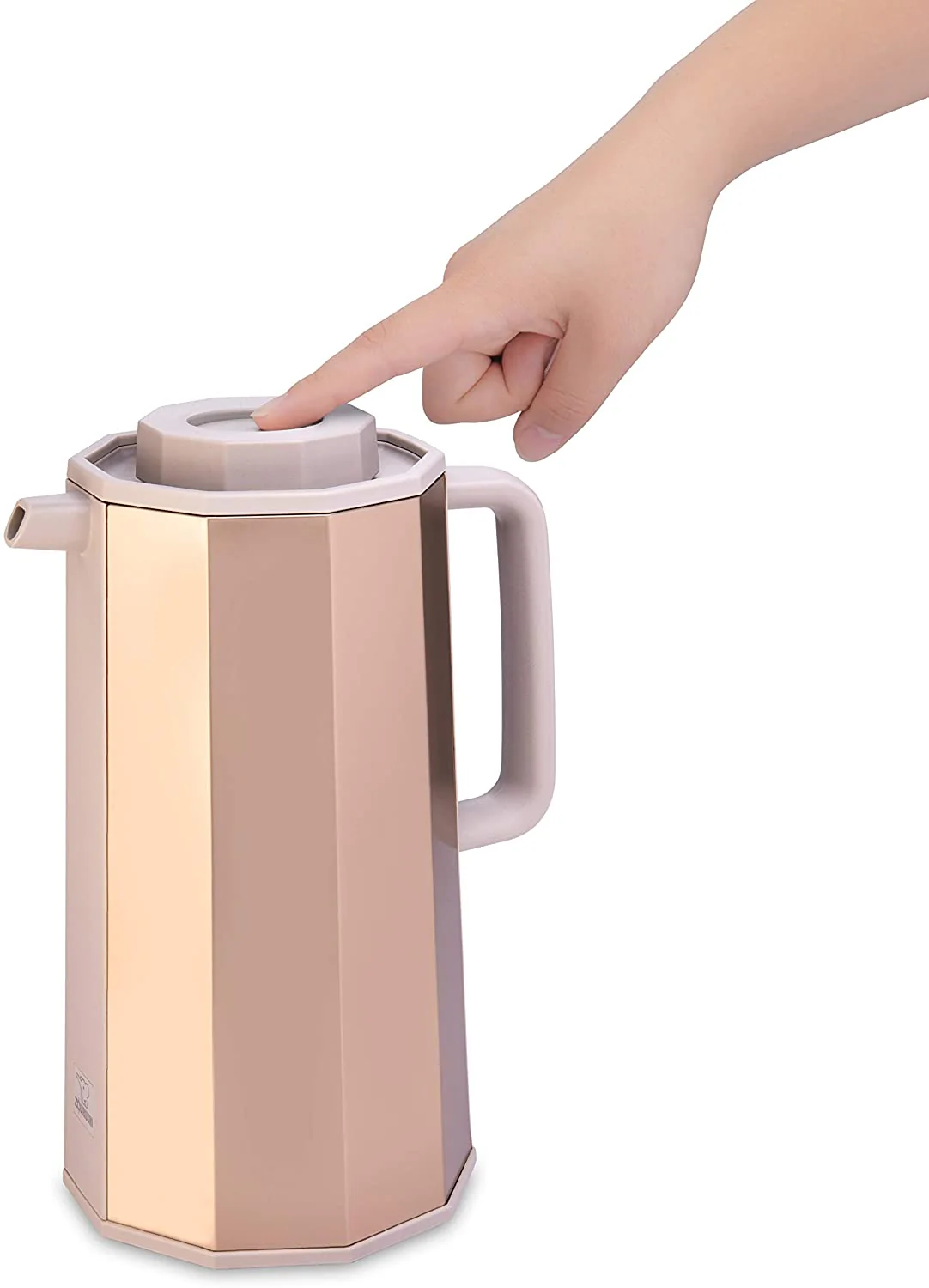 Jarra aislada de vidrio de borosilicato "Handy Pots" Zojirushi AH-EAE10 Color Rojo - Imagen 6