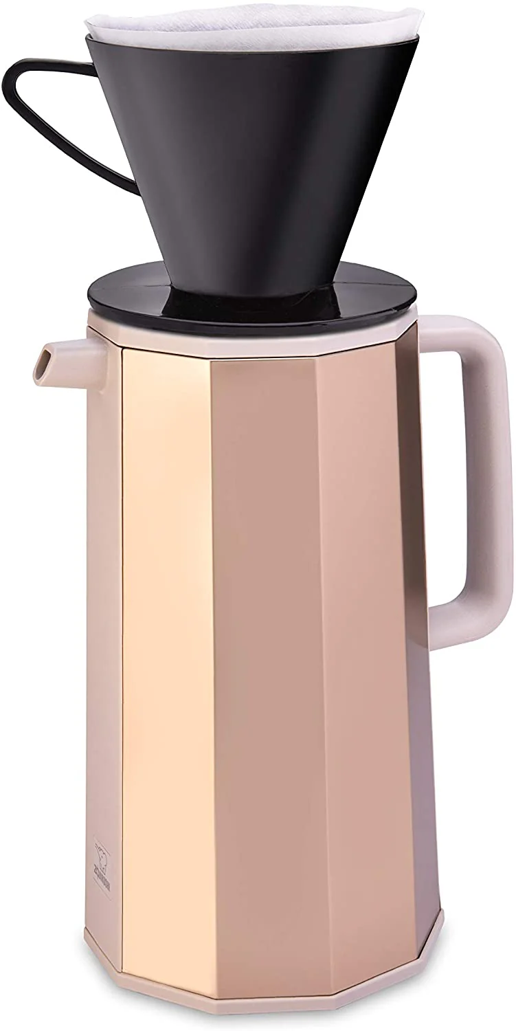 Jarra aislada de vidrio de borosilicato "Handy Pots" Zojirushi AH-EAE10 Color Rojo - Imagen 3