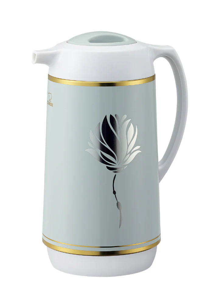 Jarra aislada de vidrio de borosilicato Zojirushi AHGB-10 Color Lotus Silver - Imagen 2