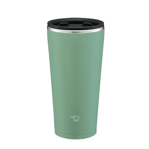 Vaso Aislado De Acero Inoxidable con tapa Zojirushi SX-FA 0.45 L Ash Green
