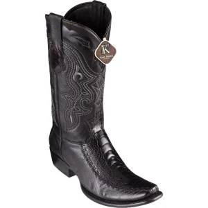 Botas de Avestruz Pata con Venado Punta Dubai KE-479F0505