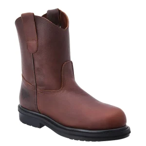 Bota de Trabajo de Piel Suela Hule WD-422