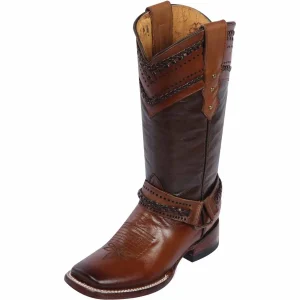 Botas de Cuero para Mujer en Horma Rodeo Q3224251