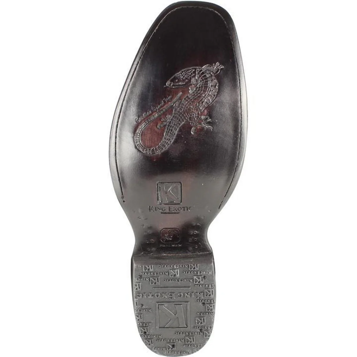 Botas de Armadillo Lizard Original con Venado Corta Dubai KE-479BF0716 - Imagen 4