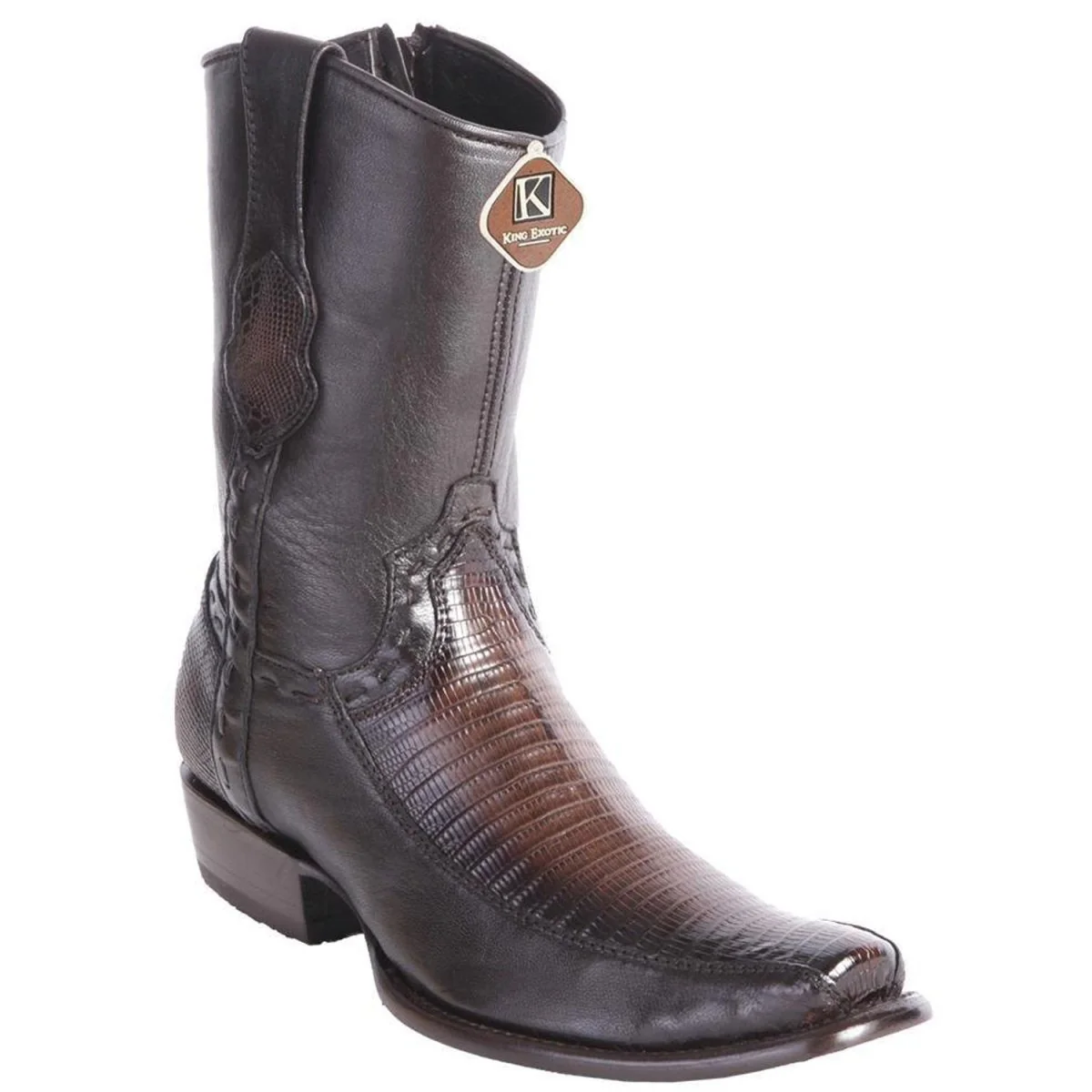 Botas de Armadillo Lizard Original con Venado Corta Dubai KE-479BF0716 - Imagen 2