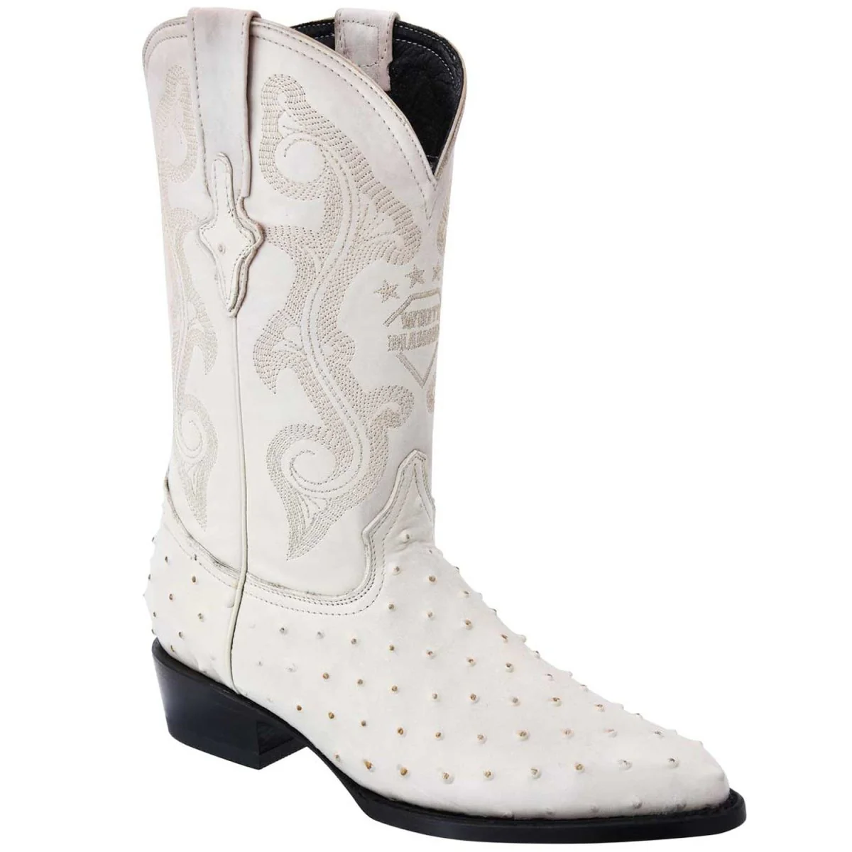 Botas de Avestruz Grabado en Horma Puntal WD-226 - Imagen 2