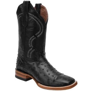Botas de Avestruz Grabado en Horma Rodeo WD-302
