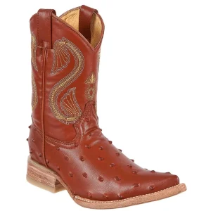 Botas de Avestruz Imitacion Chihuahua para Niño ROD-AVEC